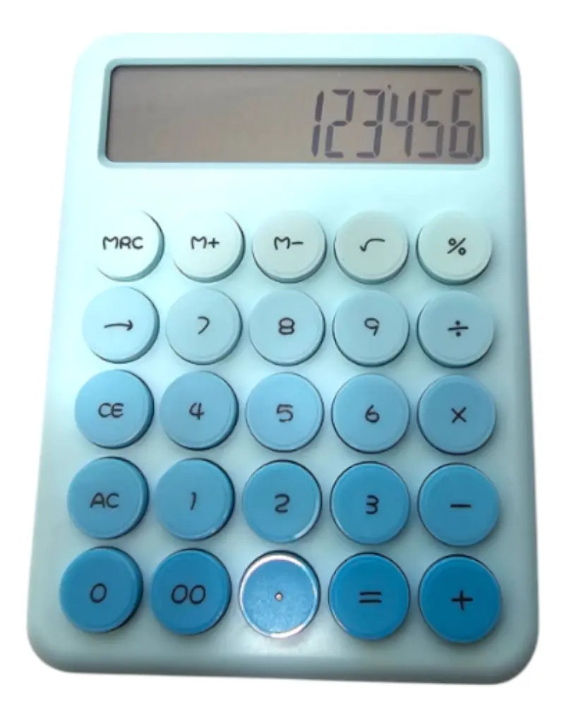 Calculadora 12 Digitos Dexin Bst Dx-817 Colores Pasteles