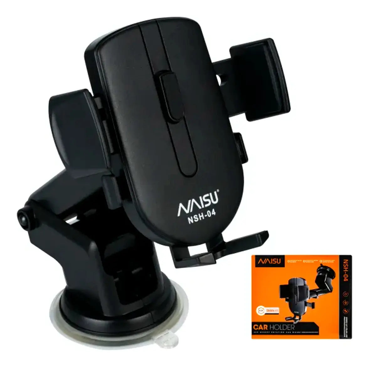 Soporte Celular Para Carro Con Ventosa Brazo Extensible Ns04