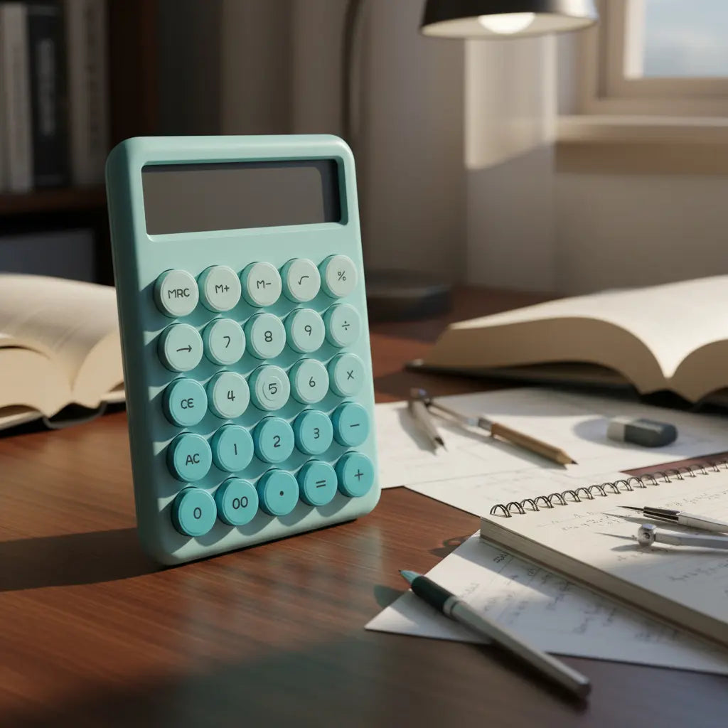 Calculadora 12 Digitos Dexin Bst Dx-817 Colores Pasteles